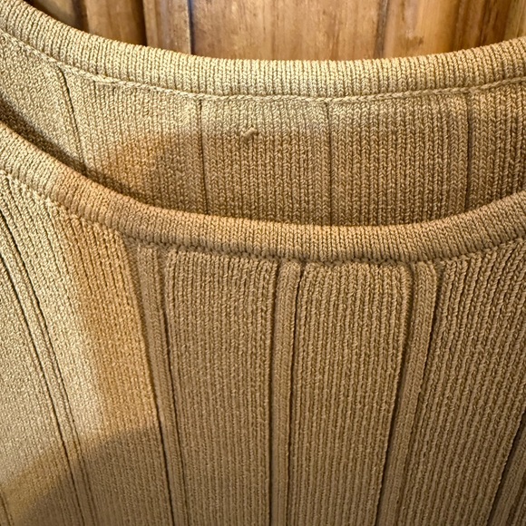 J. Crew Ribbed Brown Tank Top - Picture 5 of 9